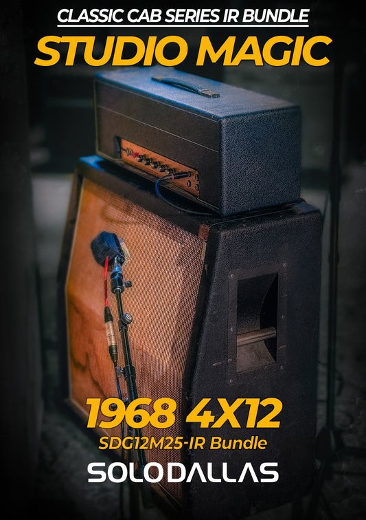 Studio Magic - Basketweave G12M25 Impulse Response Bundle